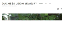 Tablet Screenshot of duchessleigh.com